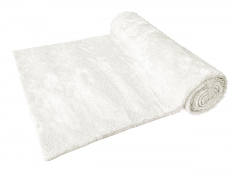 Коврик-дорожка icarpet Плюшевый 100х1500 молочный 01