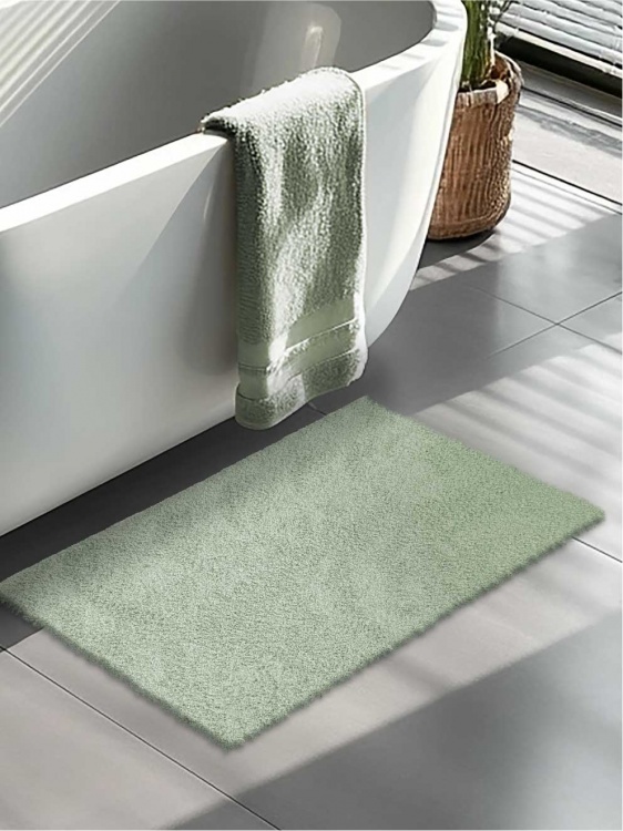 Коврик НАНОХЛОПОК SHAHINTEX 40х60 зеленый чай 07 - 2