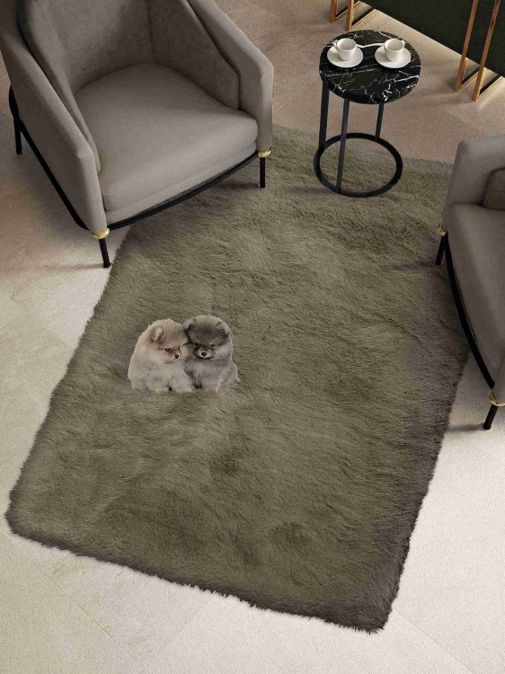 Коврик меховой SHAHINTEX (3 см) 100х150 мокко 26 S - 3