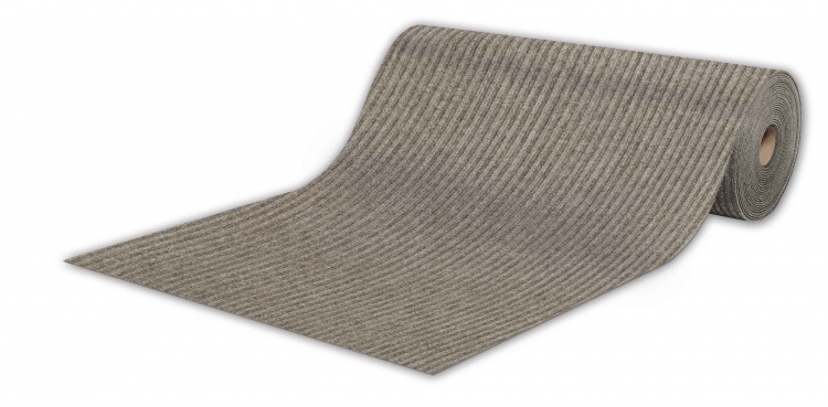 Коврик-дорожка придверный влаговпитывающий icarpet Ребристый ТПР 200х1500 донской песок 05