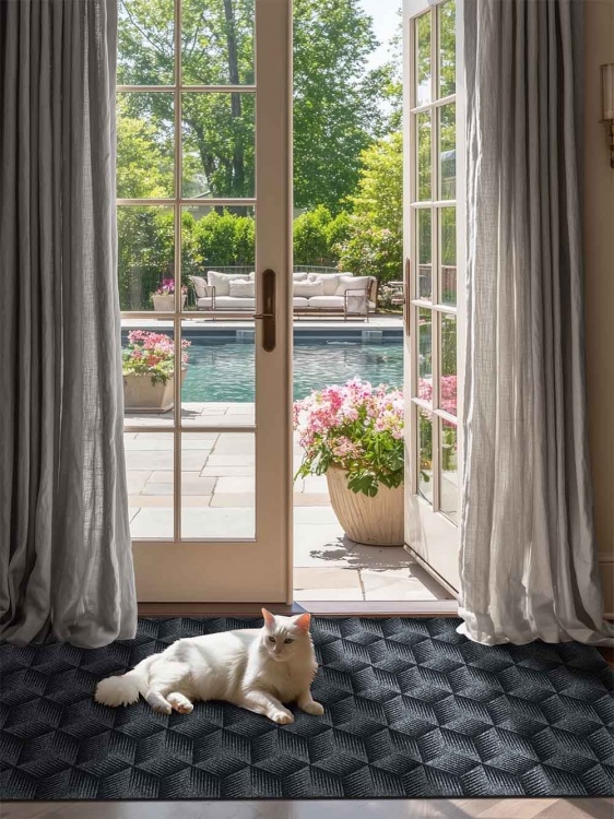 Коврик ФОКУС 80х200 серый 01 S - 2