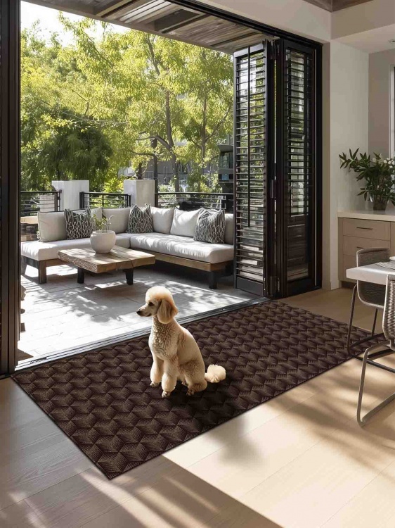 Коврик ФОКУС 100х300 мокко 02 S - 4