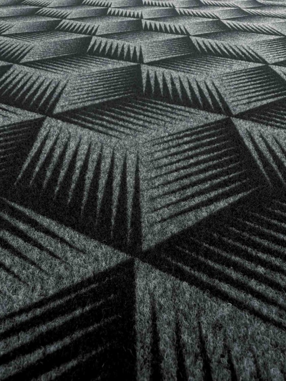 Коврик ФОКУС 150х200 серый 01 S - 3