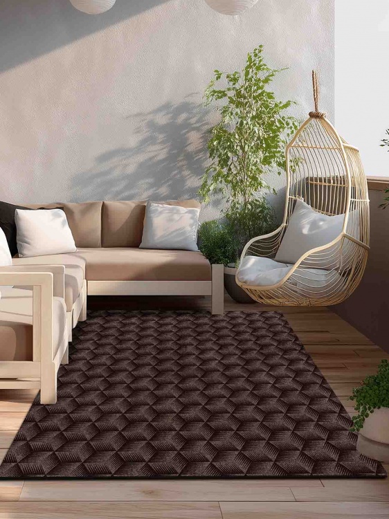 Коврик ФОКУС 150х200 мокко 02 S - 3