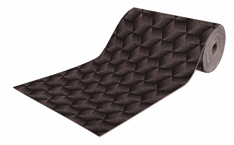 Коврик-дорожка ФОКУС 80х1500 мокко 02