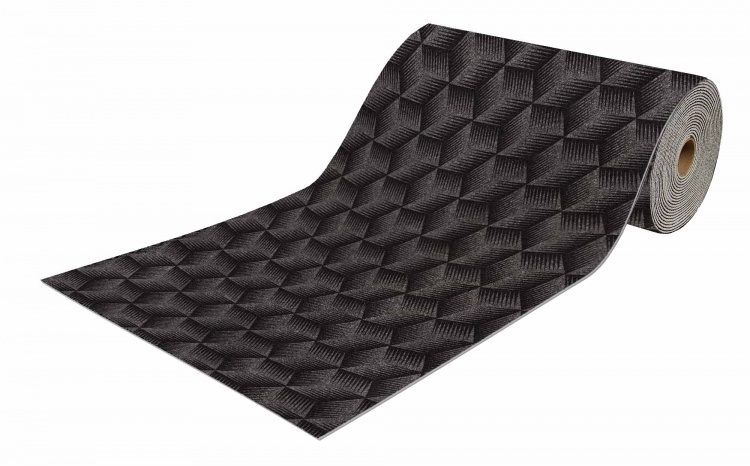 Коврик-дорожка ФОКУС 120х1500 мокко 02