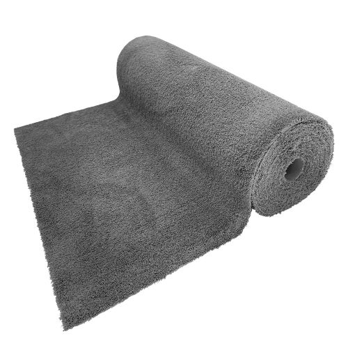 Коврик-дорожка меховой SHAHINTEX (3 см) 100х1500 белый кролик 28