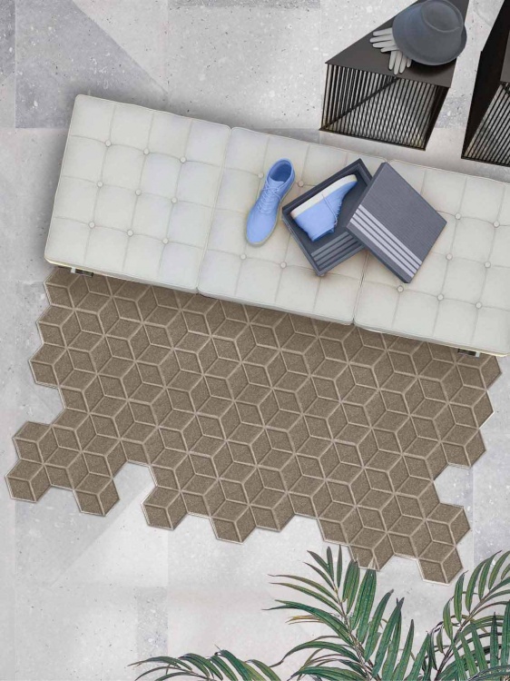 Коврик влаговпитывающий SHAHINTEX ПРАКТИК 