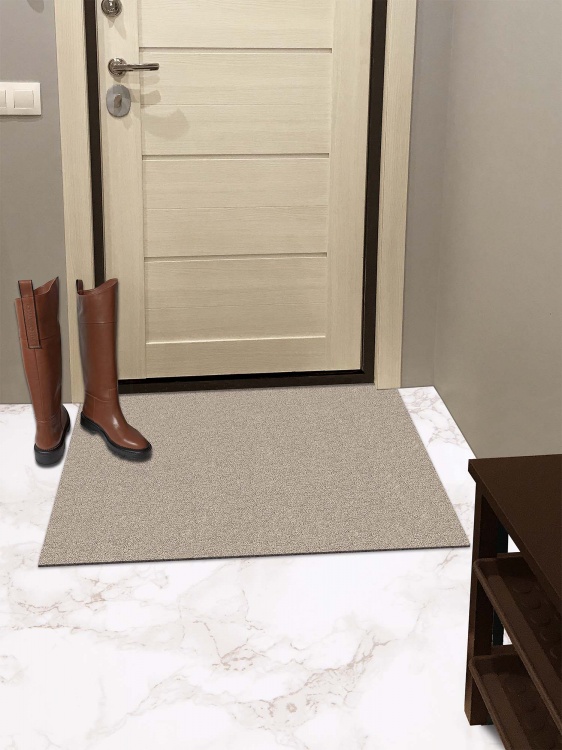 Коврик влаговпитывающий icarpet ПРАКТИК антискользящий 50х80 донской песок 04 - 3