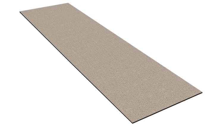 Коврик влаговпитывающий icarpet ПРАКТИК антискользящий 60х200 донской песок 04 S