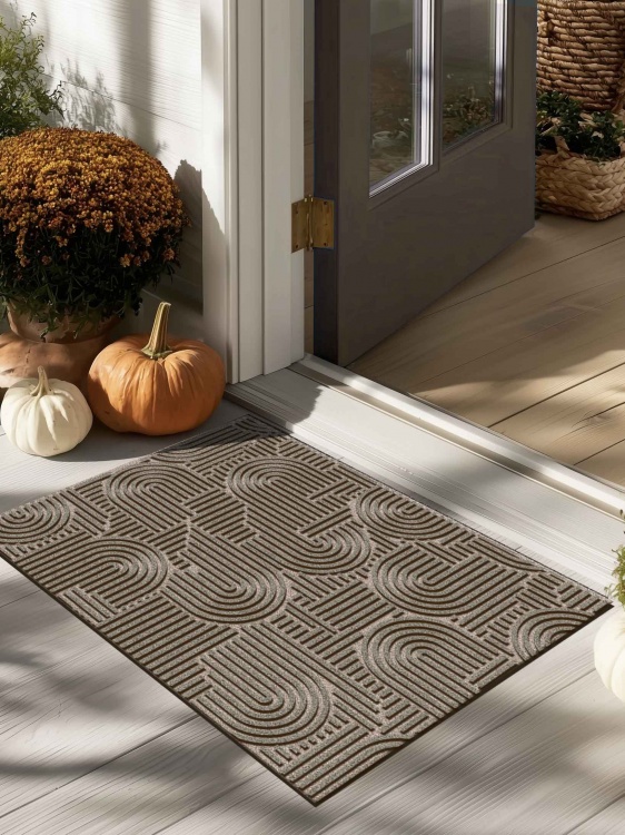 Коврик icarpet ЛАБИРИНТ с тиснением 50х80 донской песок 04 - 4