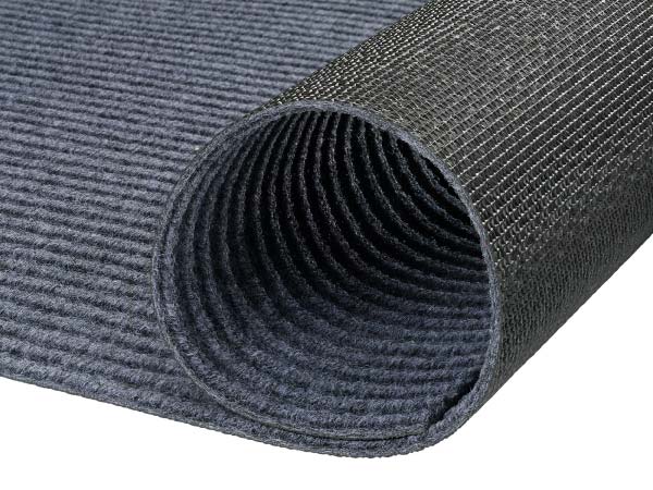 Коврик придверный влаговпитывающий icarpet Ребристый ТПР 200х300 графит 01 S - 2