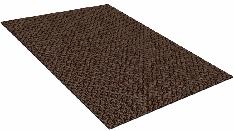 Коврик SHAHINTEX БЕРЕСТА 200х300 коричневый 02 S