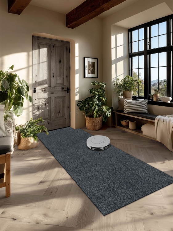 Коврик влаговпитывающий icarpet ПРАКТИК антискользящий 80х200 серый 01 S - 4