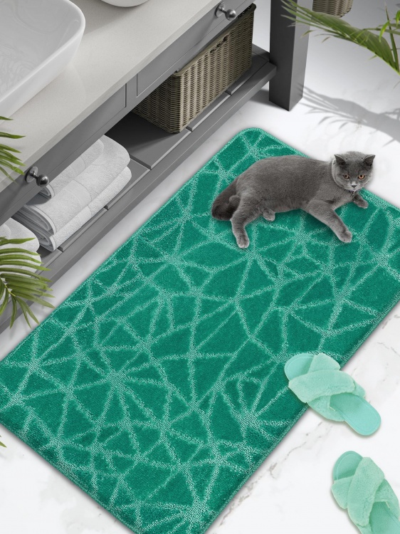 Коврик SHAHINTEX РР 60*100 001 мятный 72 S - 3