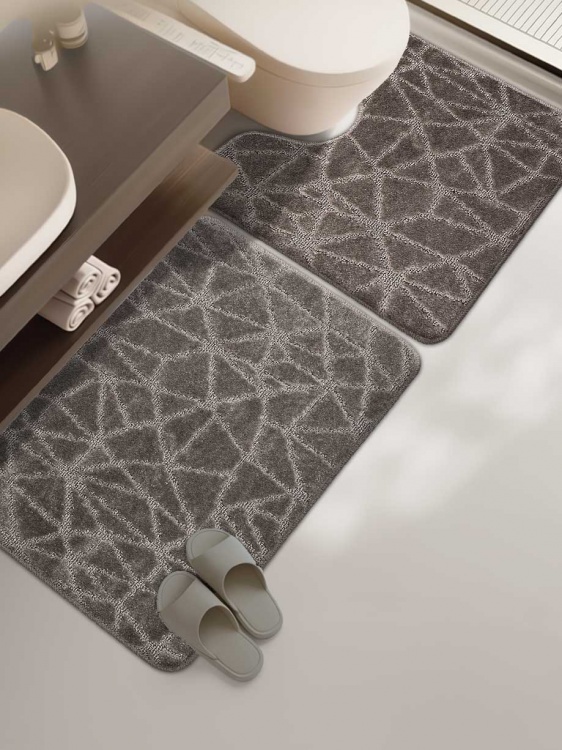 Набор ковриков SHAHINTEX РР 50*80+50*50 001 мокко 80 - 3