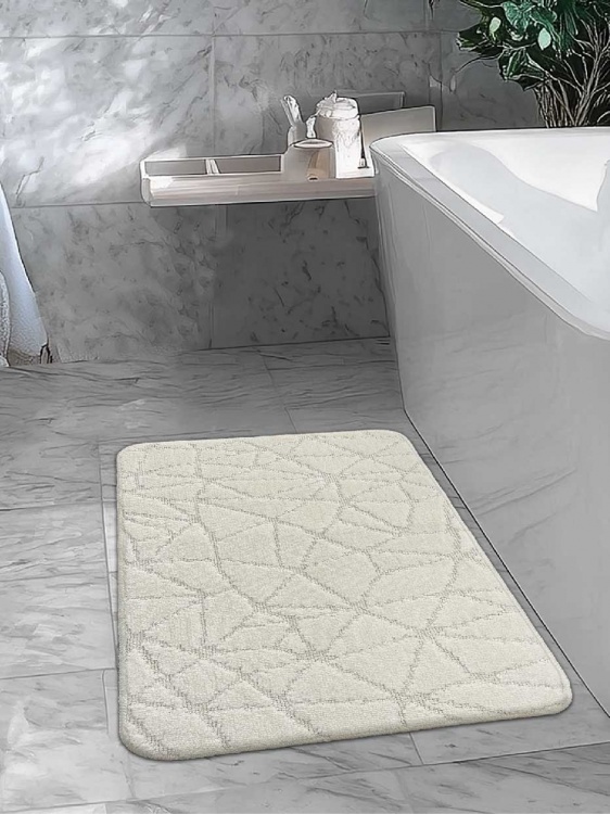 Коврик SHAHINTEX РР 50*80 001 кремовый 3 S - 2