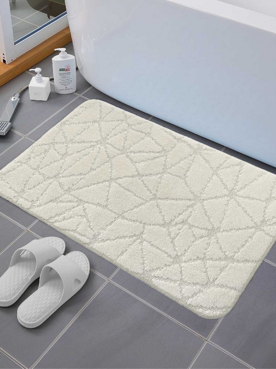 Коврик SHAHINTEX РР 50*80 001 кремовый 3 S - 3