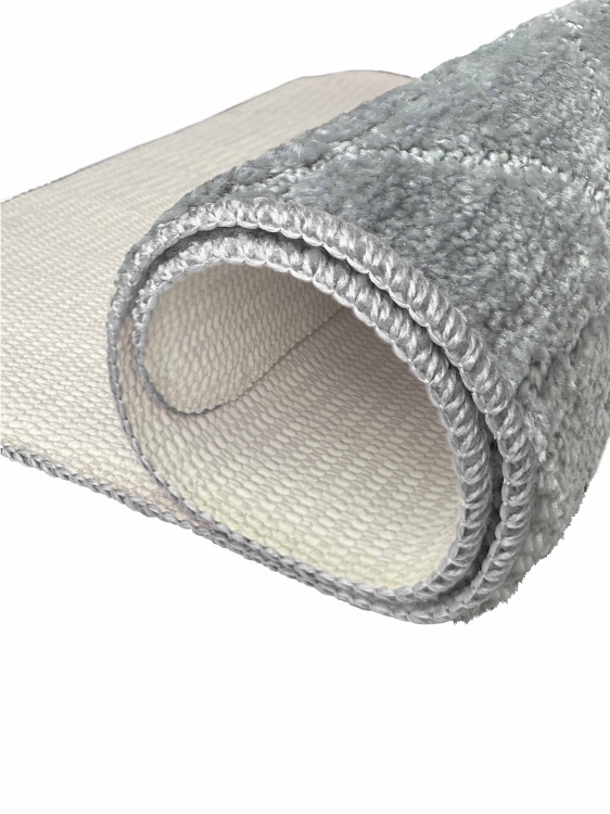 Коврик SHAHINTEX РР 50*80 001 серый 50 S - 4