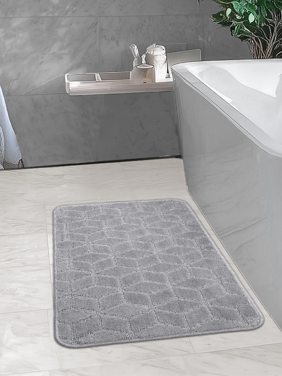 Коврик SHAHINTEX РР 50*80 002 серый 50 S - 3