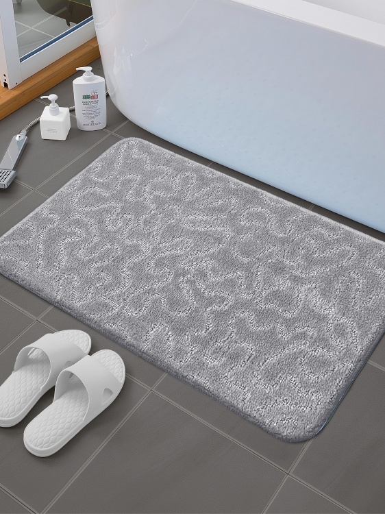 Коврик SHAHINTEX РР 50*80 003 серый 50 S