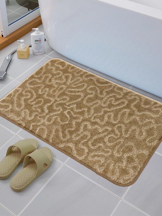 Коврик SHAHINTEX РР 50*80 003 кофе  с молоком 55 S - 3