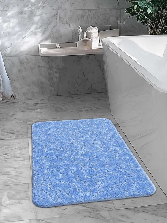 Коврик SHAHINTEX РР 50*80 003 голубой 11 S - 2