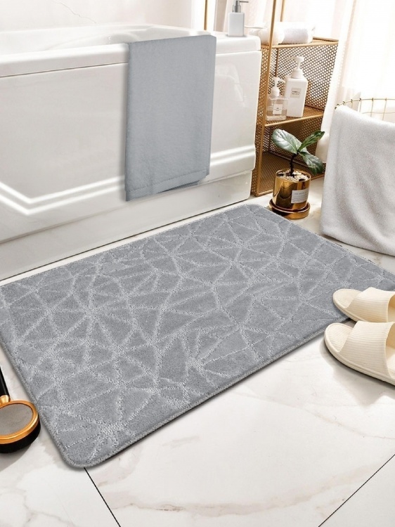 Коврик SHAHINTEX РР 60*100 001 серый 50 S - 4