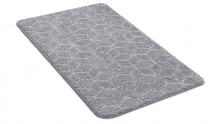 Коврик SHAHINTEX РР 60*100 002 серый 50 S