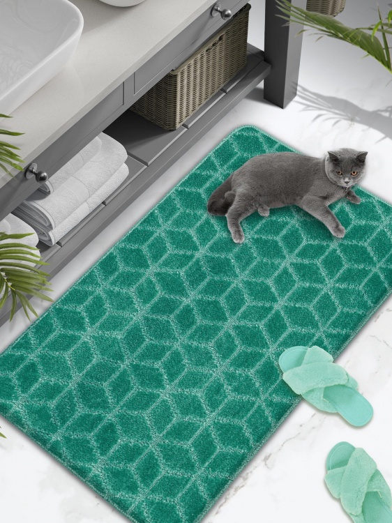 Коврик SHAHINTEX РР 60*100 002 мятный 72 S - 3