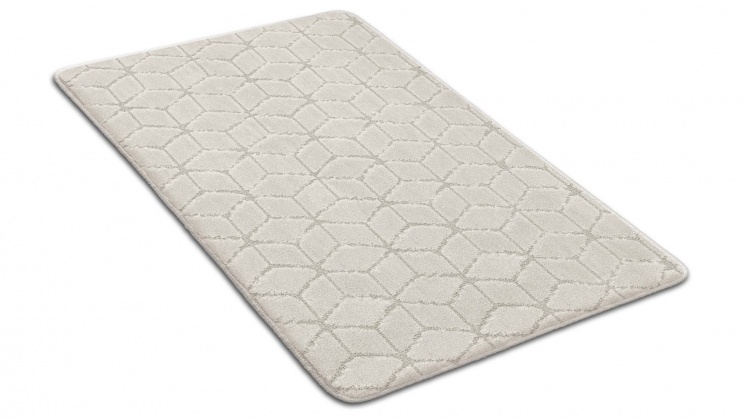 Коврик SHAHINTEX РР 60*100 002 кремовый 3 S