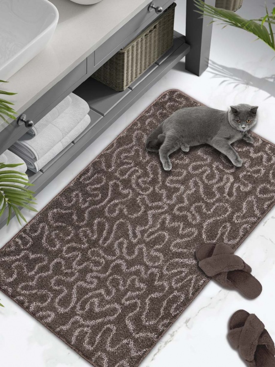 Коврик SHAHINTEX РР 60*100 003 мокко 80 S - 2