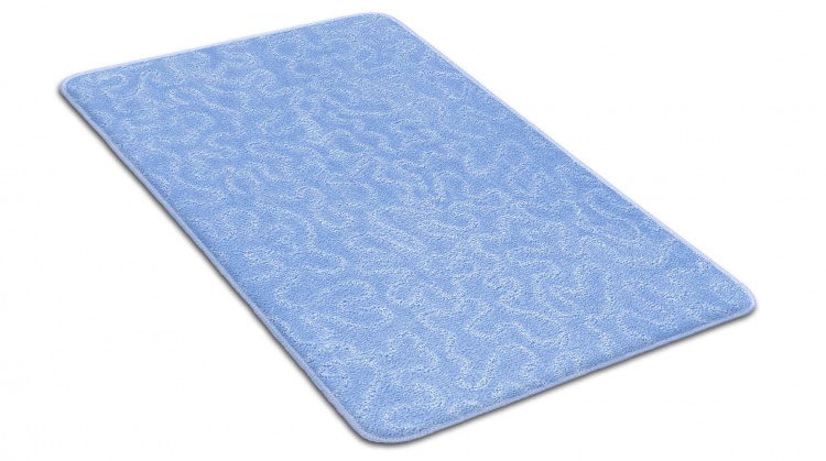 Коврик SHAHINTEX РР 60*100 003 голубой 11 S