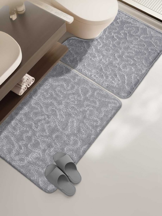 Набор ковриков SHAHINTEX РР 50*80+50*50 003 серый 50 - 2