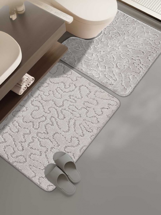 Набор ковриков SHAHINTEX РР 50*80+50*50 003 перламутр 51 - 2