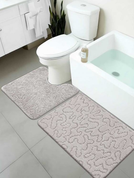 Набор ковриков SHAHINTEX РР 50*80+50*50 003 перламутр 51 - 4