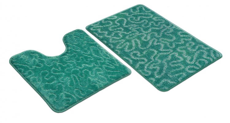 Набор ковриков SHAHINTEX РР 50*80+50*50 003 мятный 72