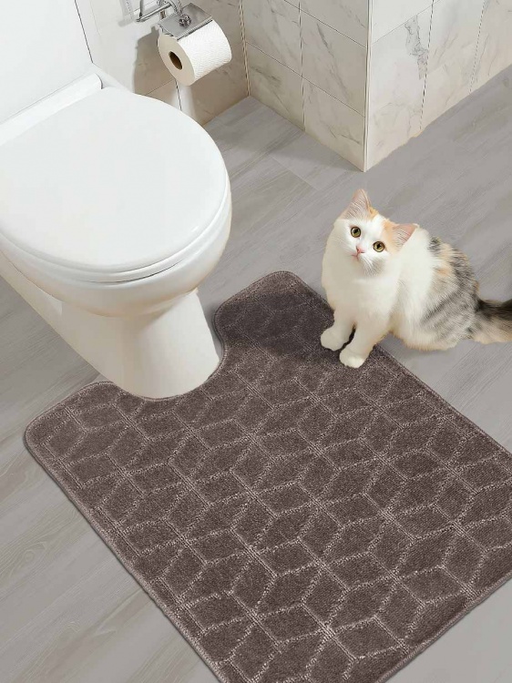 Коврик SHAHINTEX РР 60*80 002 мокко 80 S - 4