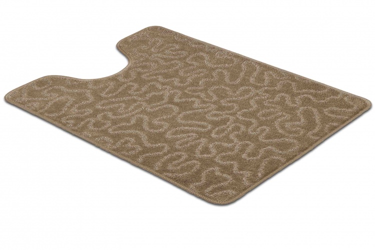 Коврик SHAHINTEX РР 60*80 003 кофе  с молоком 55 S