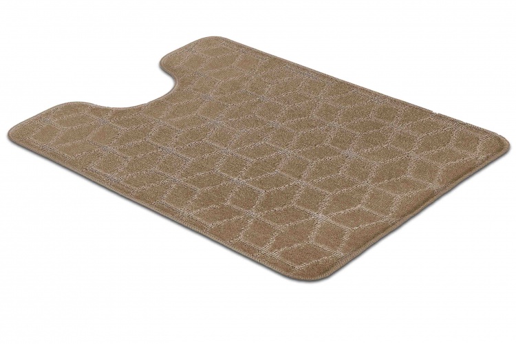 Коврик SHAHINTEX РР 60*80 002 кофе с молоком 55 S