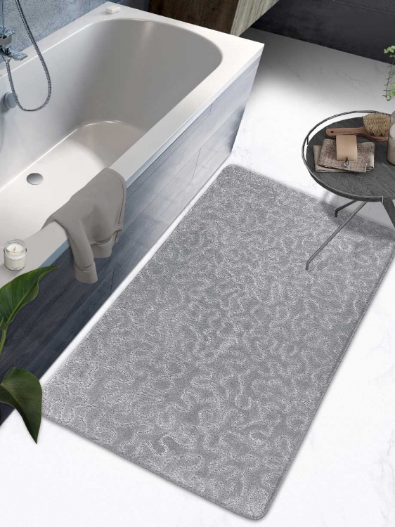 Коврик SHAHINTEX РР 80*120 003 серый 50 S - 2