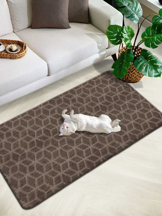 Коврик SHAHINTEX РР 80*120 002 мокко 80 S - 3