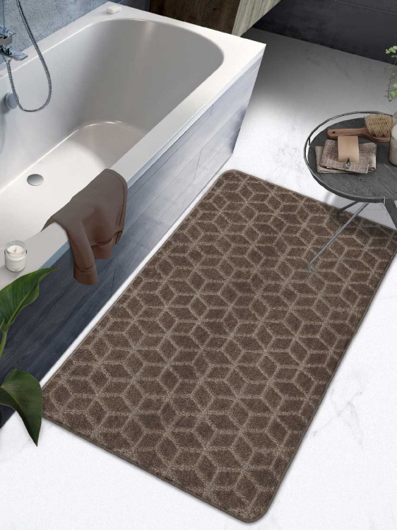 Коврик SHAHINTEX РР 80*120 002 мокко 80 S - 4