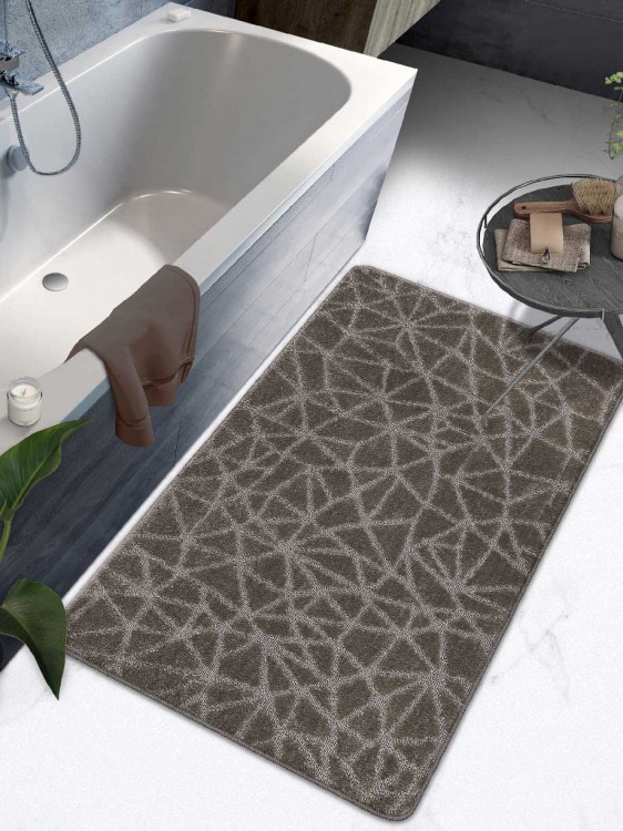 Коврик SHAHINTEX РР 80*120 001 мокко 80 S - 3