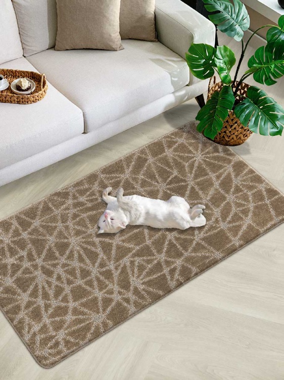 Коврик SHAHINTEX РР 80*120 001 кофе  с молоком 55 S - 2