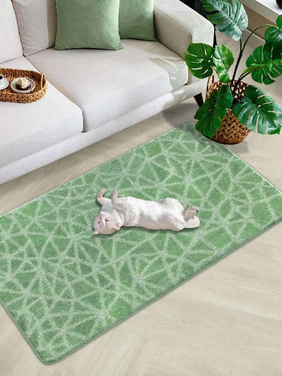 Коврик SHAHINTEX РР 80*120 001 зеленый чай 79 S - 3