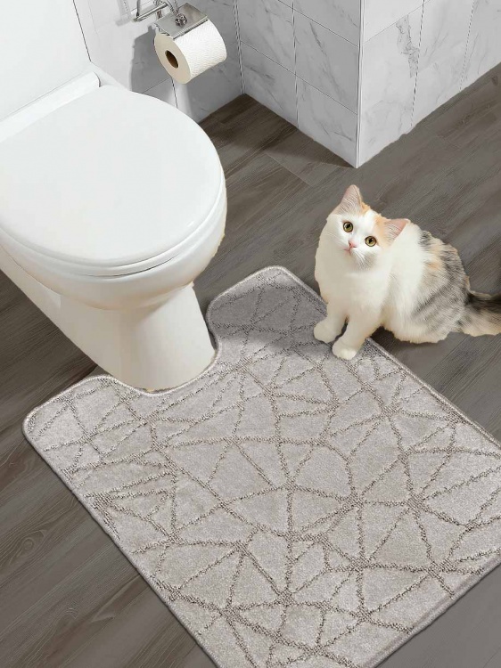 Коврик SHAHINTEX РР 60*80 001 перламутр 51 S - 3