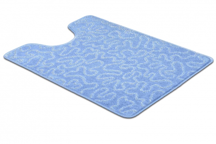 Коврик SHAHINTEX РР 60*80 003 голубой 11 S