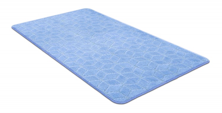 Коврик SHAHINTEX РР 80*120 002 голубой 11 S