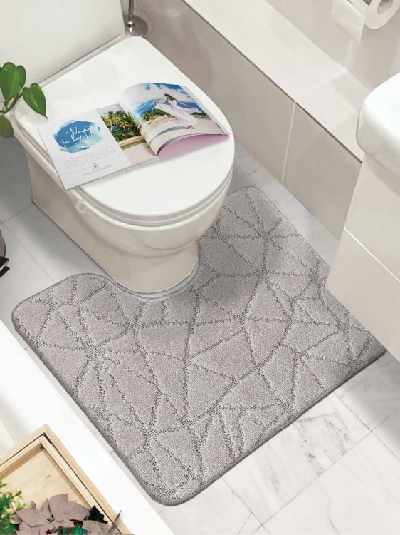 Коврик SHAHINTEX РР 60*50 001 перламутр 51 S - 2